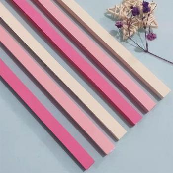 540 Blatt Origami Sterne Bastelpapier, 27 Farben, doppelseitige Faltstreifen