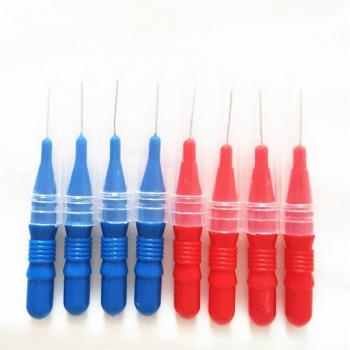 50PCS Interdental Cleaning Tools with Toothpick Handle