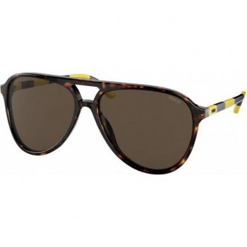 Ralph Lauren Brown Pilot Sunglasses