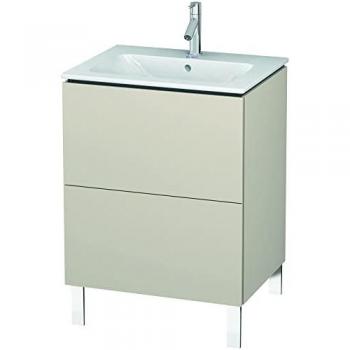 Meuble sous-lavabo Duravit L-Cube, 62x48,1 cm, sur pied, 2 tiroirs