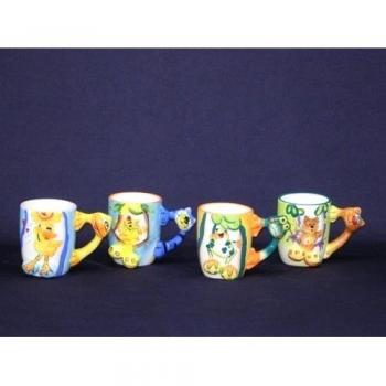 Mug con motivos de animales en colores vivos – ThreeStar