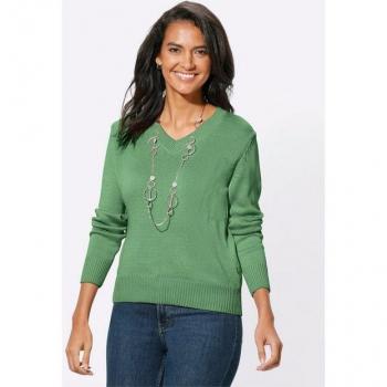 Casual Looks Damenpullover V-Ausschnitt