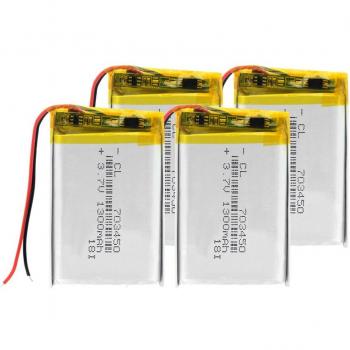 3.7V 1300mAh Lithium Polymer Battery for Bluetooth Speakers
