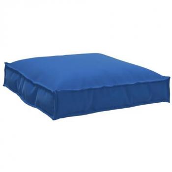 Cuscino per Seduta su Pallet Blu Reale 70x70x12 cm