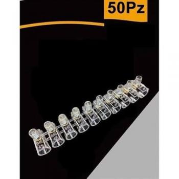 Morsetto a cappuccio 10 mm MS‑100: set de 50 unidades