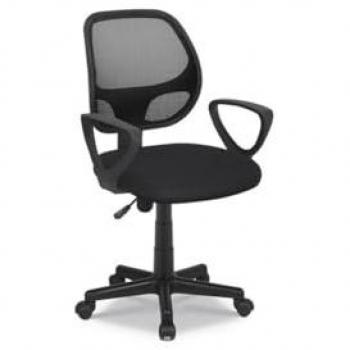Sedia IPOLIST ufficio nero rete 86‑98 cm regolabile design moderno ed ergonomico
