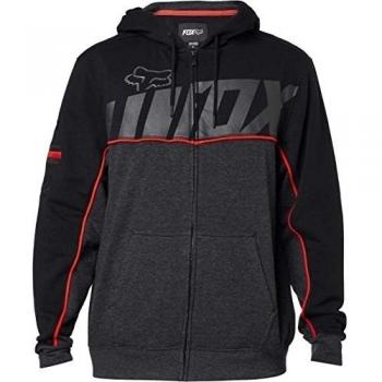 Sudadera con Cremallera de Fox Aggrezzor en Negro