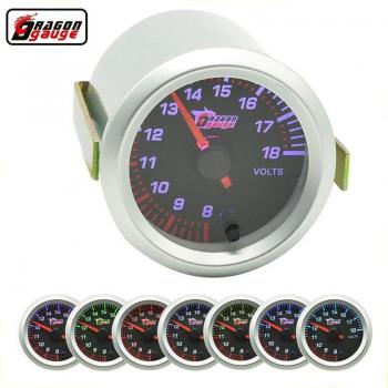 Dragon 52mm 7 Color Backlight Automotive Gauge