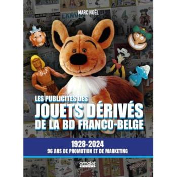 Les publicités des jouets dérivés de la BD franco-belge