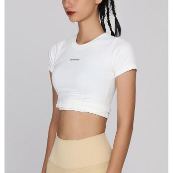 YogaSprint Camiseta Letra Transpirable