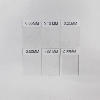 6-Piece Calibration Film Kit for Coating Thickness Measurement