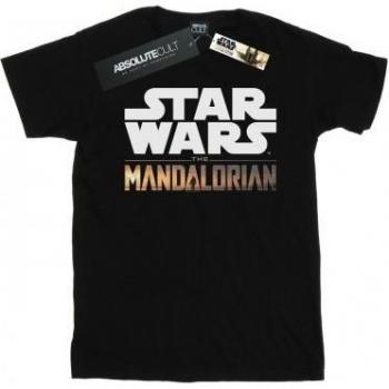 T-shirt Nera Uomo Star Wars Il Mandaloriano