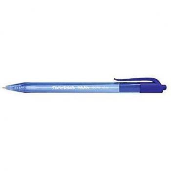 Paper Mate Inkjoy 100 bolígrafo retráctil triangular azul -20u