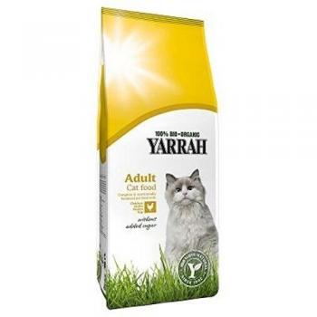Pienso para gatos con pollo y proteína bio 800g Yarrah Bioclub