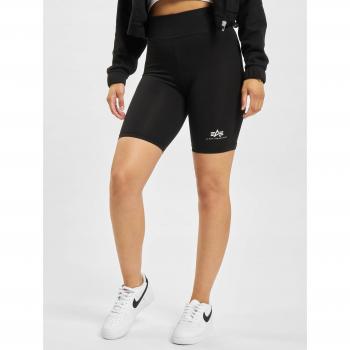 Alpha Industries Damen Bikershorts Slim Fit Schwarz 116052