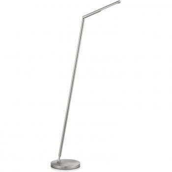 Nickel matte LED-Stehleuchte Dina-S von Knapstein