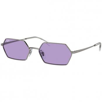 Ray-Ban RB3728 Yevi 004/1A Occhiali da Sole Gunmetal per Uomo 55mm