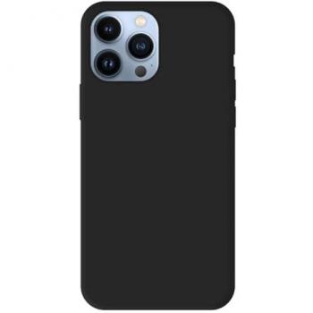 Coque silicone Mat Noir pour Apple iPhone 13 Pro Max