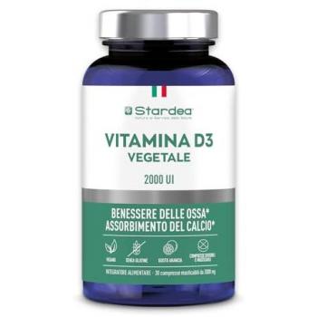 Stardea Vitamina D3 2000 UI per Ossa 30 Compresse