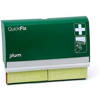 PLUM SAFETY Pflasterspender QuickFix, grün, B232,5xH133,5xT33mm PLUM