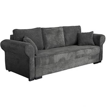 Canapé Convertible Columbus 130 / Poso 22 – Lit en boîte, dimensions 92×234×92 cm