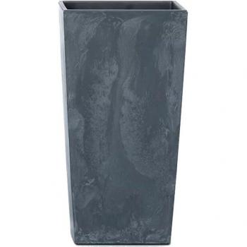 Urbi Square Beton Effect 7,2 L con depósito – Dimensiones 170 × 170 × 325 mm, Color Hormigón