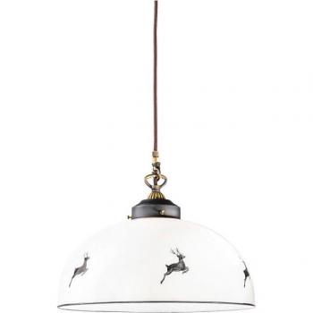 Nonna Antique Brass Pendant Ceiling Light
