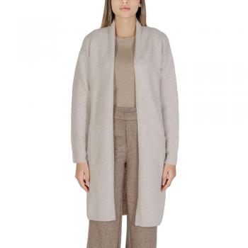 Morgan De Toi Women's Beige Poly Cardigan, Size S – IT40