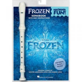Frozen Recorder Fun! Beginner Recorder Pack with Songbook and Instrument Easy Disney Songs for Kids Learn to Play...
