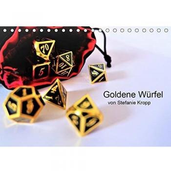 Goldene Würfel von Stefanie Kropp