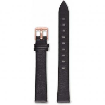 Violet Hamden 14 mm Strap: Midnight Black / Rosegold – Modell VH40115