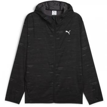 Puma Giacca in Tessuto con Cappuccio Nero