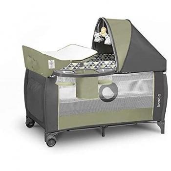 Lit Bébé Lionelo Sven Plus avec Système LockGuard