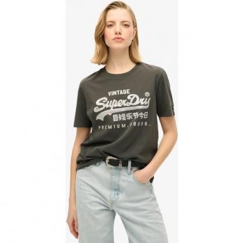 Camiseta Flashy de Manga Corta con Logo VL