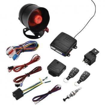 Car Alarm with Remote Control and Anti-Theft Speaker