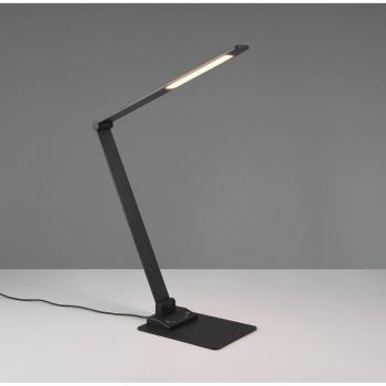 Tischlampe, Travis LED Tischleuchte 6,5W dimmbar Schwarz Matt CCT einstellbare Lichtfarbe