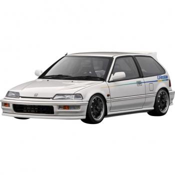 TK Company White Honda Civic SiR Ignition 1/18