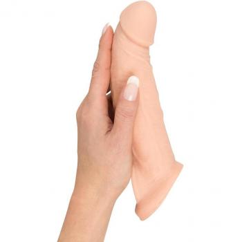 Guaina per pene con prolunga e anello