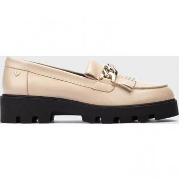 Mocasines Martinelli-A665Z1 en beige para mujer