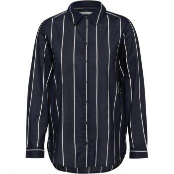 Cecil Schmale Bluse mit Streifen Design