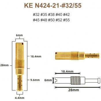 Buses d'injecteurs principaux à jet lent pour PWK PE Mikuni OKO Keihin KOSO