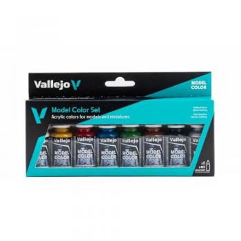 Vallejo 8x18ml Set de Peintures pour Maquettes