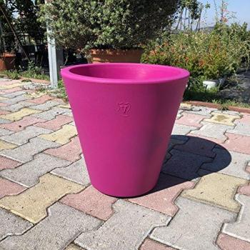 Tondo Fuxia Vaso di Piante 35 cm