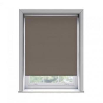 Thermal Chocolate Blackout Roller Blind 170 cm Drop