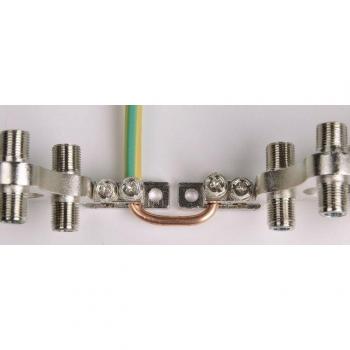 DUR-line Erdungsblock Set für DEB 18 Guss