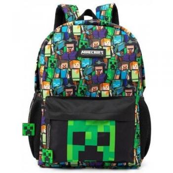 Sac à dos à motif Minecraft pour enfants