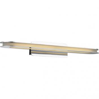 Applique Scarlett a LED, cromo, luce calda 3000K 840lm
