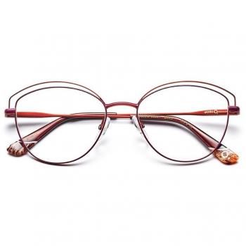 Etnia Barcelona Queen Mary BXRD Gafas Recetadas Mujer Borgoña