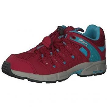 Meindl Kinder Sporthalbschuhe Respond Junior 2044 Rubinrot/Türkis 39