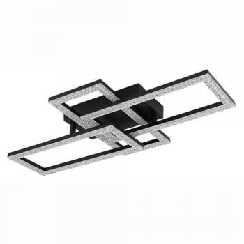Plafonnier Design Cristaux LED 61,4x34 cm